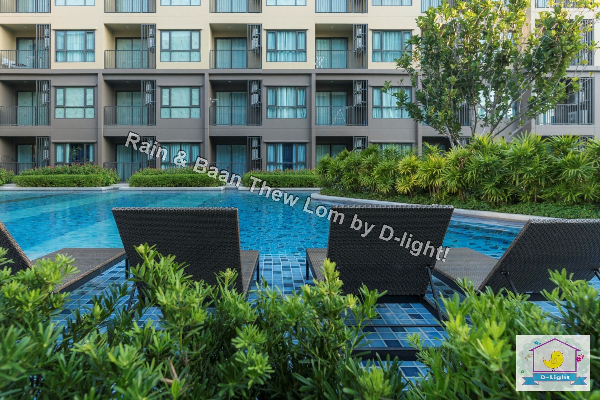 Apartamento Rain Cha-Am Hua Hin By D-Light Exterior foto