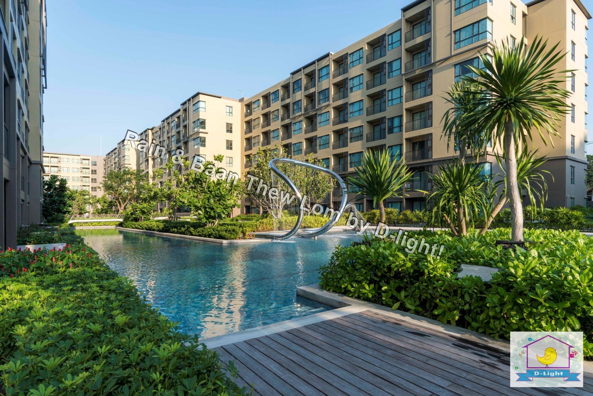 Apartamento Rain Cha-Am Hua Hin By D-Light Exterior foto